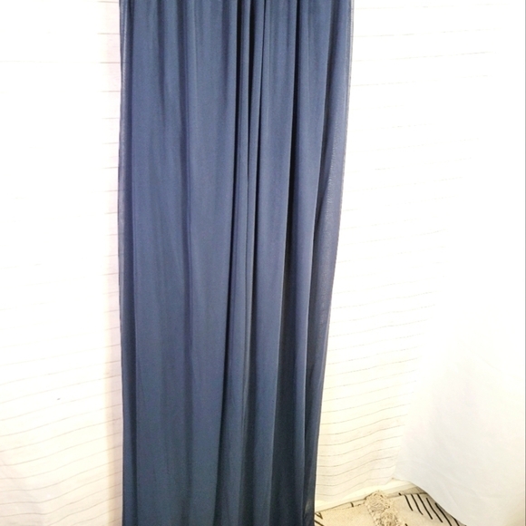 ADRIANNA PAPELL COLLECTION BEADED HALTER MAXI DRESS, SZ 10 - Picture 6 of 16